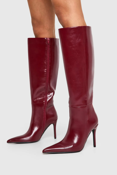 Product Stiletto Pointed Knee High Boots