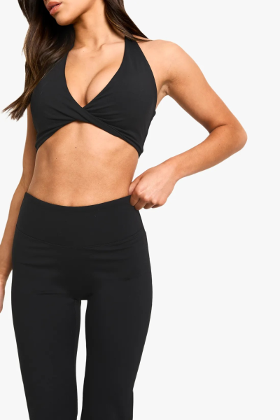 Product Petite High Waist Premium Active Flare Legging